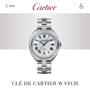 Beautiful Clé de Cartier Watch 35mm